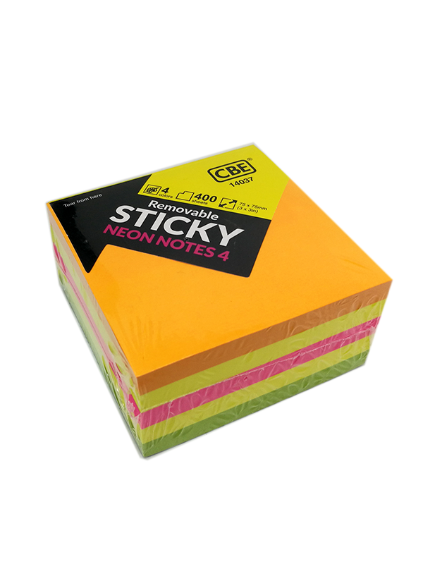 CBE 14037 STICKY PAD (NEON)